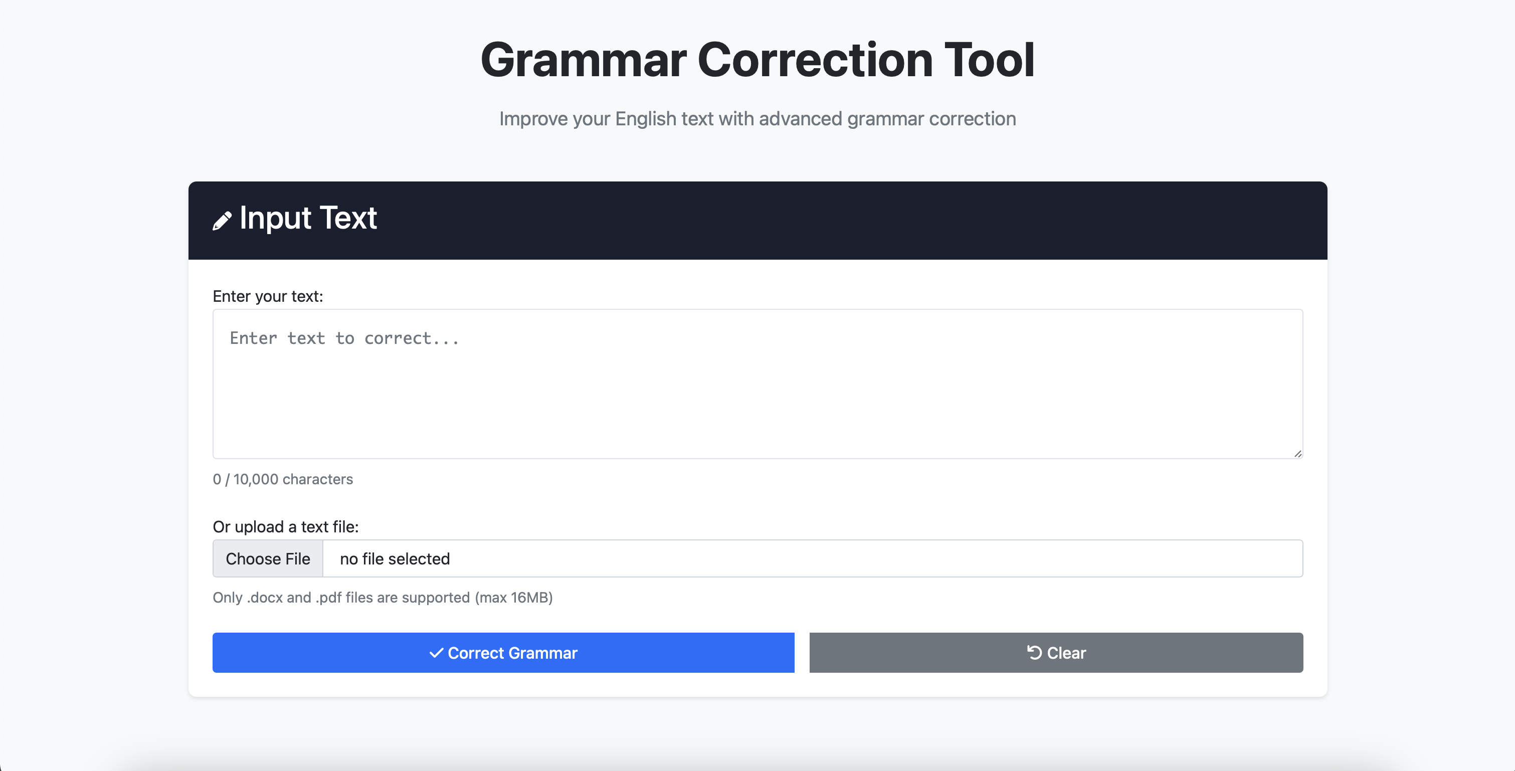 Grammar Checker